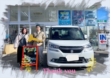 M様　中古車ｿﾘｵﾊﾞﾝﾃﾞｨｯﾄご納車おめでとうございます！